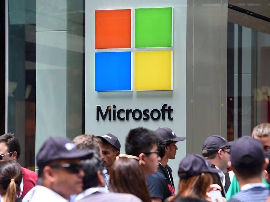 Microsoft hatte im Jahr 2009 damit begonnen, den Erfolg der zahlreichen Apple Stores mit einer Kette von einzelnen Einzelhandelsgeschäften nachzuahmen. Foto: Dan Himbrechts/AAP FILE/dpa