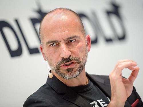 Uber-Chef Dara Khosrowshahi ((Foto: Matthias Balk))