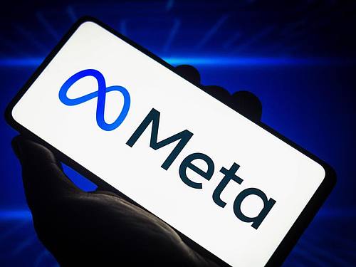 Meta-Logo auf einem Smartphone. Foto: Rafael Henrique/SOPA Images via ZUMA Press Wire/dpa