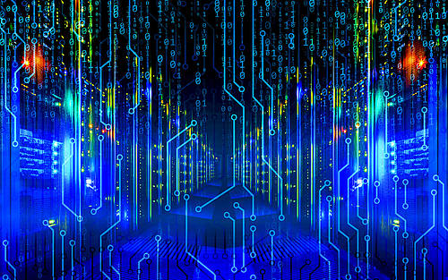 Supercomputer mit Rechenpower