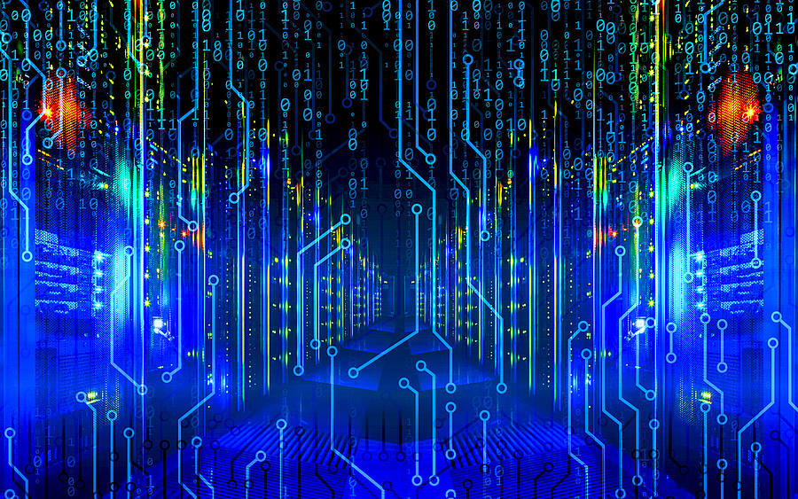 Supercomputer mit Rechenpower