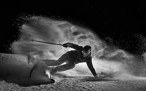 Skijacke mit Hydro_Bot-Technologie