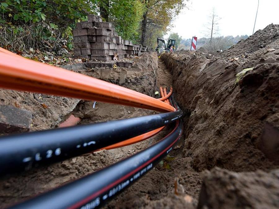 Kabel für den Anschluß von Breitband-Internetverbindungen
