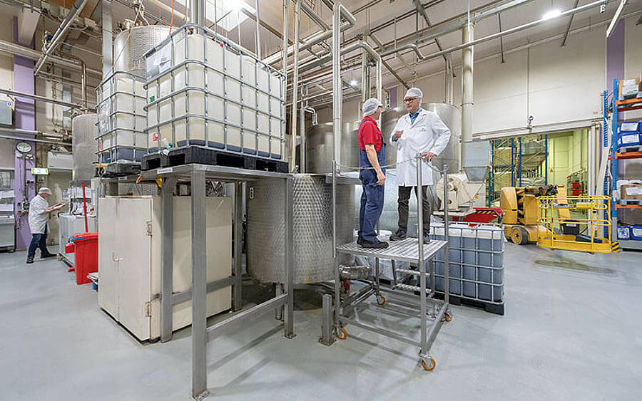 Produktion bei der Gebr. Jancke GmbH