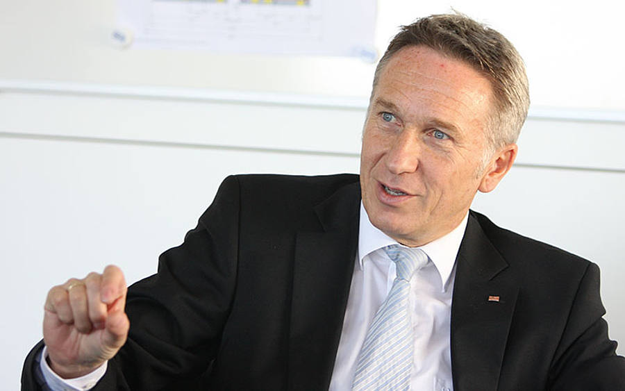Dr. Hans Schumacher, Präsident und CEO der Dürr Systems AG