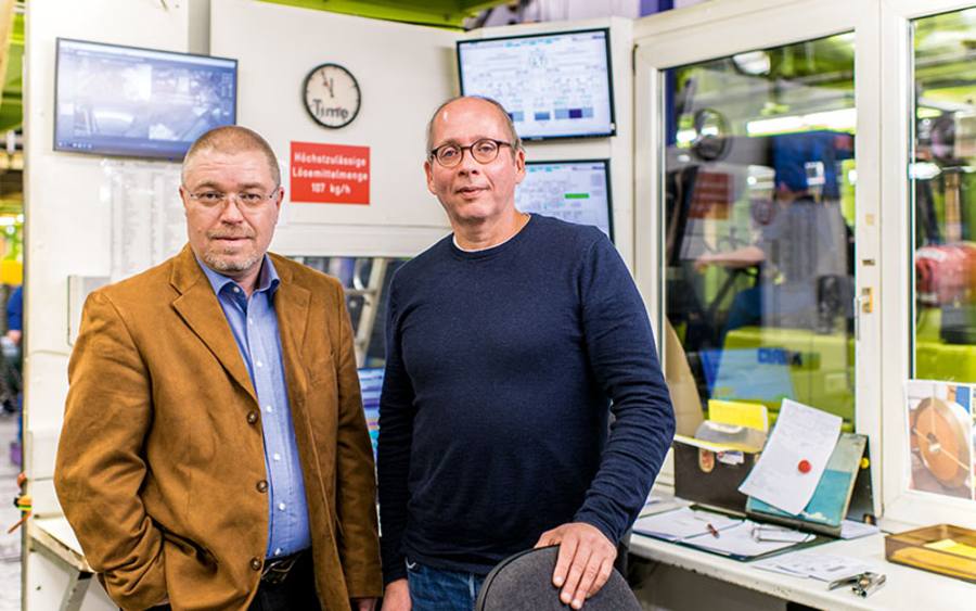 Klaus-Peter Schönfeld und Mike Schirrmacher