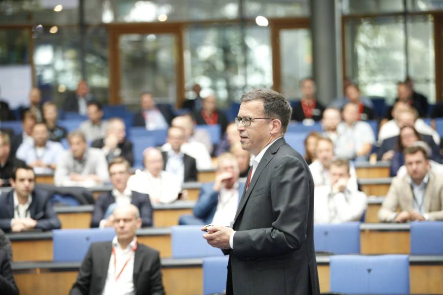 Dr. Ralf Ebbinghaus, CEO der Swyx Solutions AG betonte auf der Partner Konferenz die Bedeutung des Channels für den UC-Anbieter: