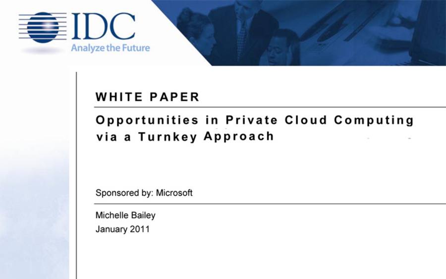 IDC Private Cloud