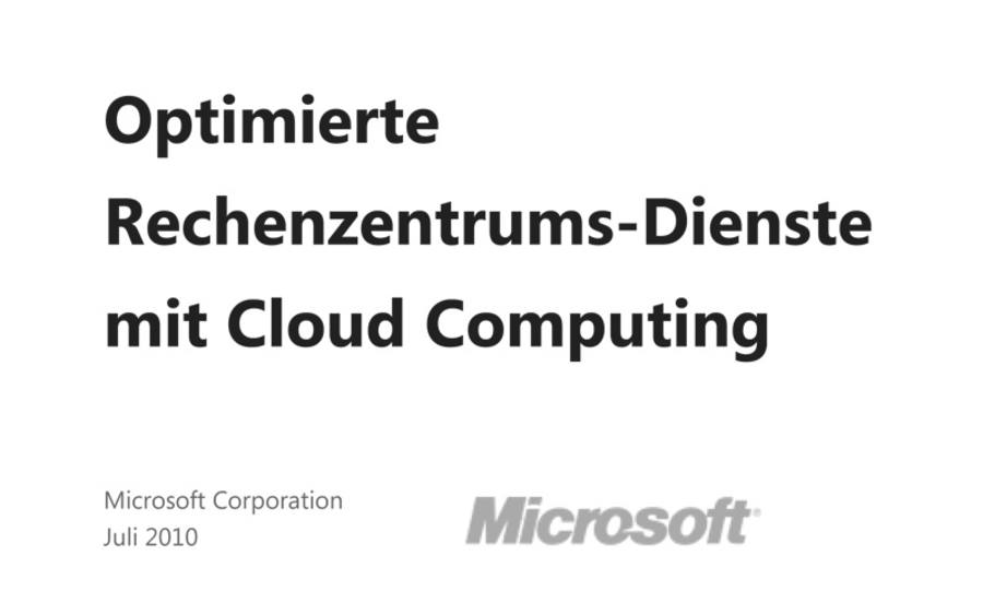 Der Microsoft-Vorteil