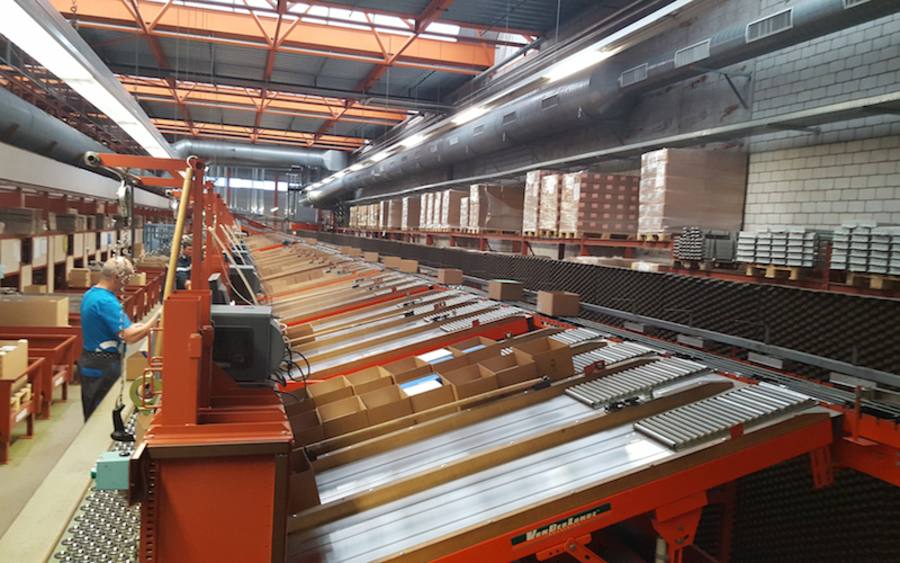 Bossard, Zentrallager Zug 