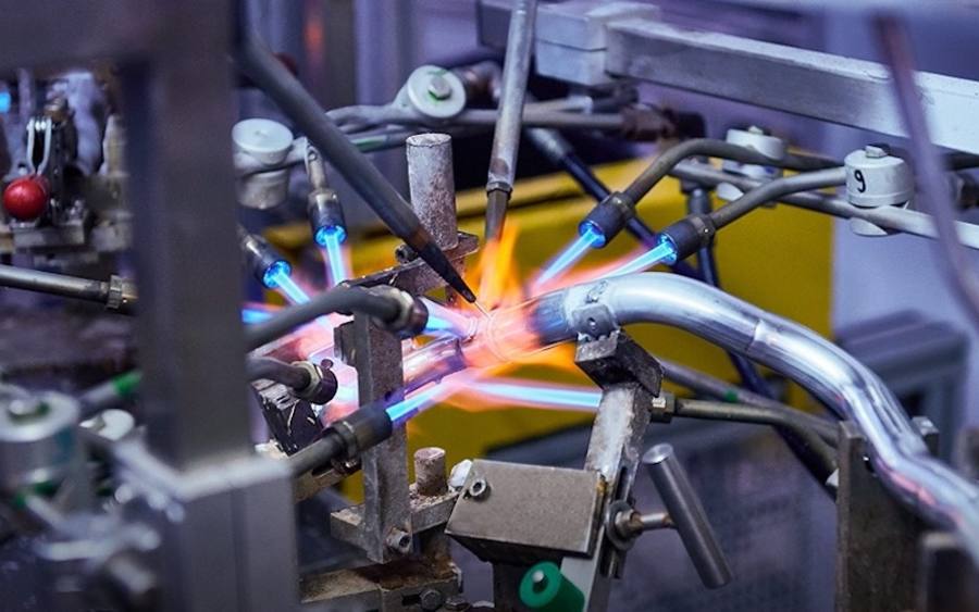 Löten bei der S.M.A. Metalltechnik GmbH