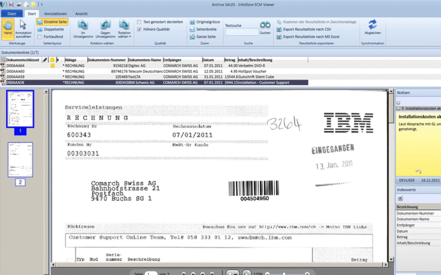 Comarch ECM Viewer