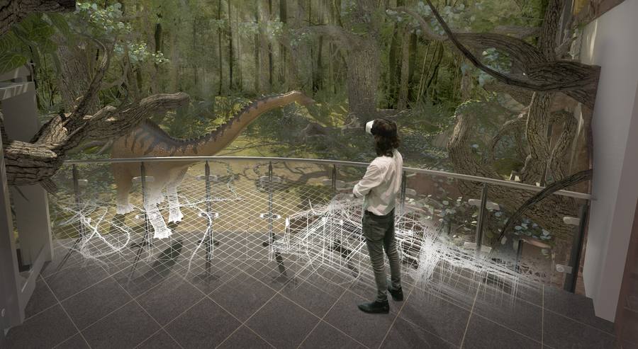 Dinosaurier Virtual Reality