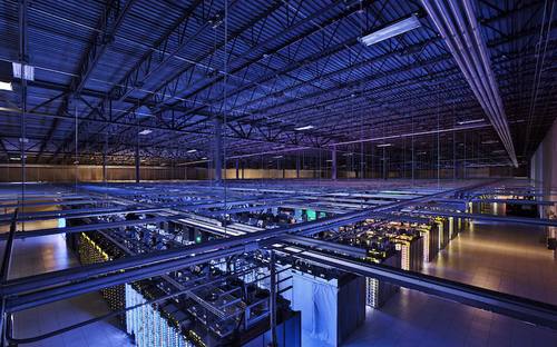 Blick in eines der Google-Rechenzentren