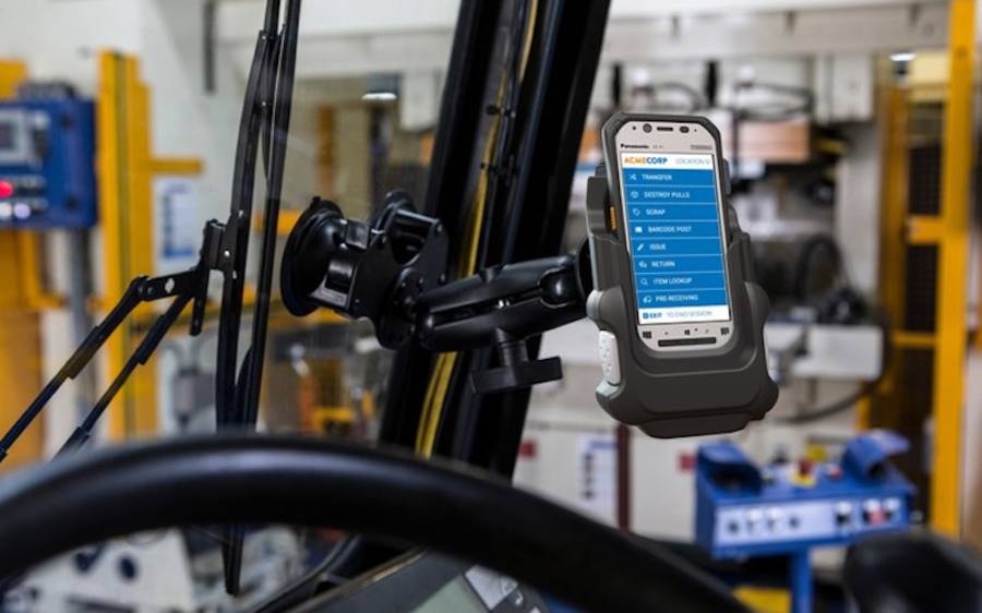 Panasonic-Smartphone mit SmartTE-Software 