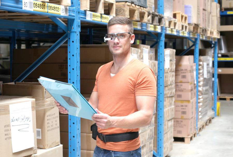 Datenbrillen in der Lagerlogistik