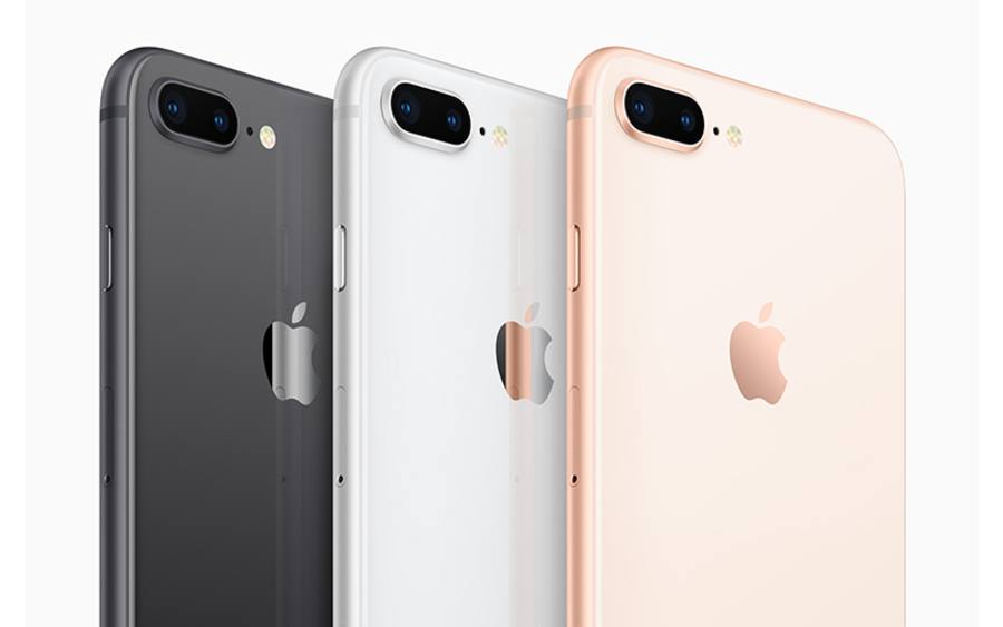 Das iPhone 8 und das iPhone 8 Plus gibt es in drei Farben. (Bildquelle: Apple)