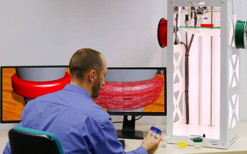 3D-Simulation beim Fraunhofer Institut