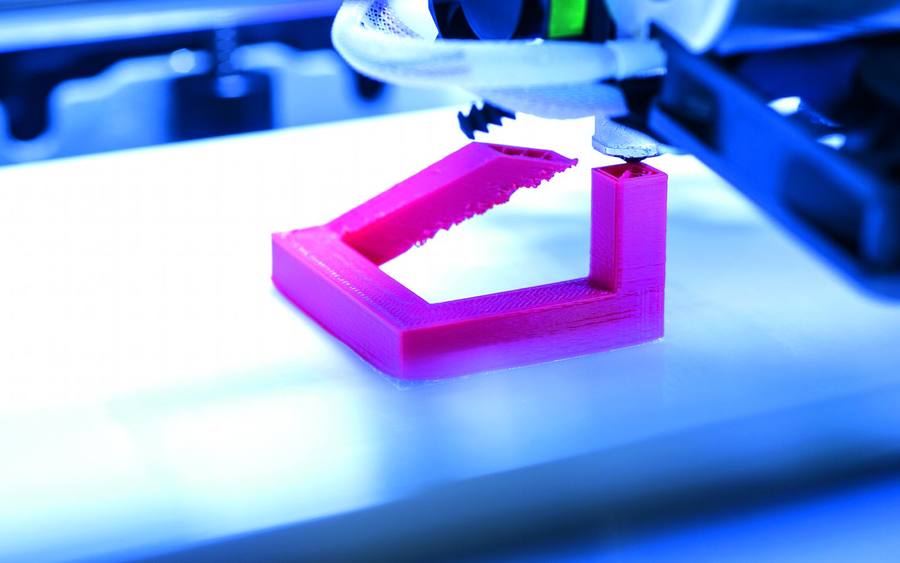 3D-Drucker im Einsatz