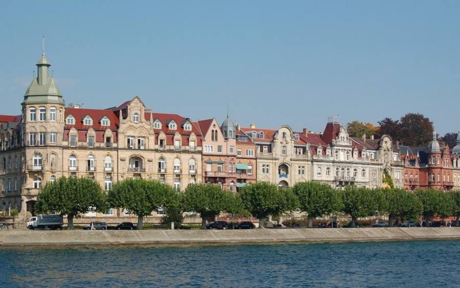Bürgerhäuser an der Seestraße in Konstanz - © Gerhard Giebener - pixelio.de