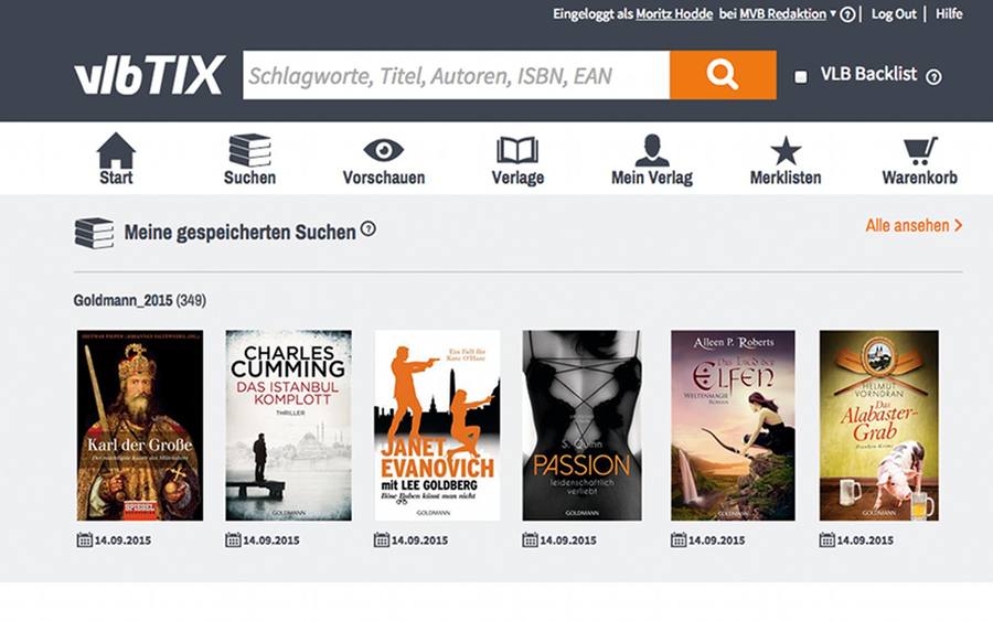 Das Titelinformationssystem VLB-TIX