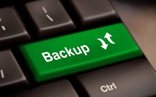 Backup-Button