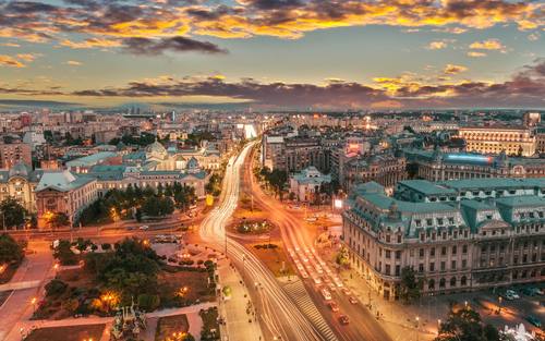 Bukarest, Hauptstadt von Rumänien
