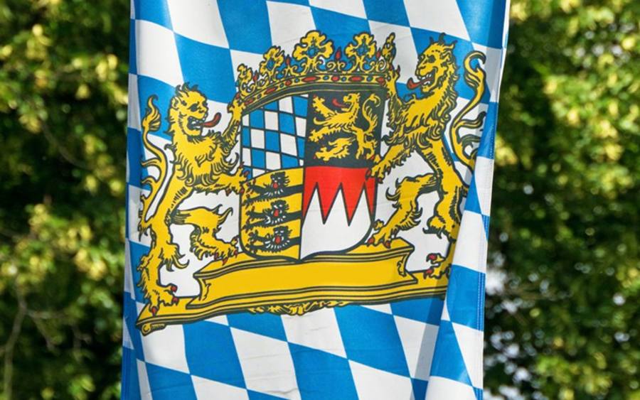 Flagge Bayern, Bildquelle: Thinkstock/iStockphoto