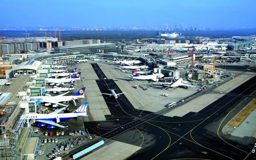Frankfurter Flughafen, Bildquelle: Fraport