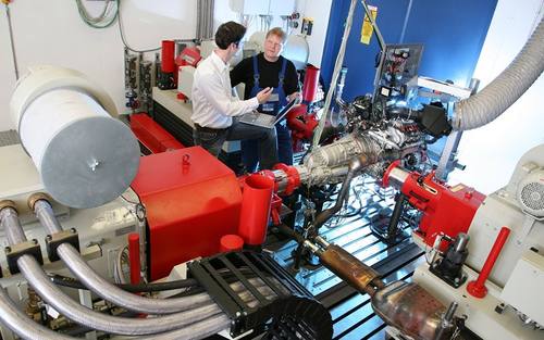 Pkw-Automatgetriebe Funktionsprüfstand, Bildquelle: ZF