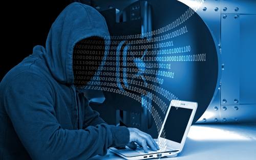 Hacker bei der Arbeit