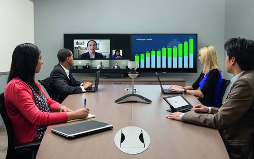 Videokonferenz, Bildquelle: Polycom