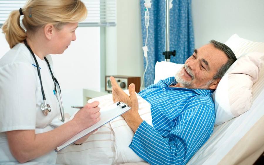 Krankenbett, Bildquelle: Thinkstock/iStockphoto