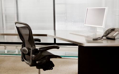 Leerer Arbeitsplatz