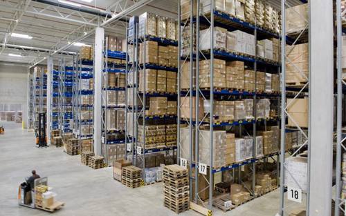 Das Fiege-Logistikzentrum in Oftringen