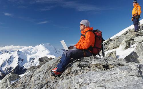 Modern Workspace: Arbeiten von unterwegs