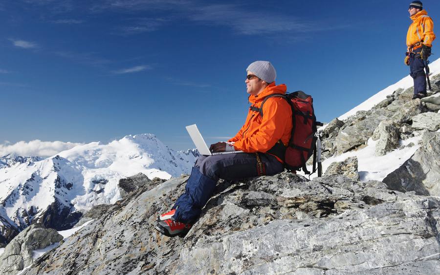 Modern Workspace: Arbeiten von unterwegs