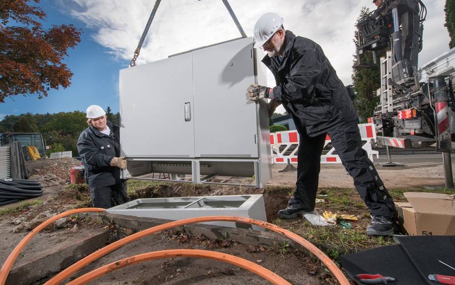 Netzausbau bei der Telekom