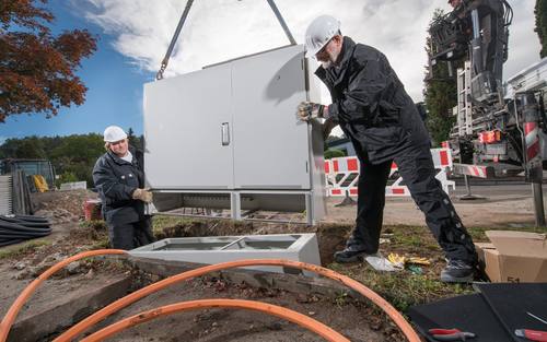 Netzausbau bei der Telekom