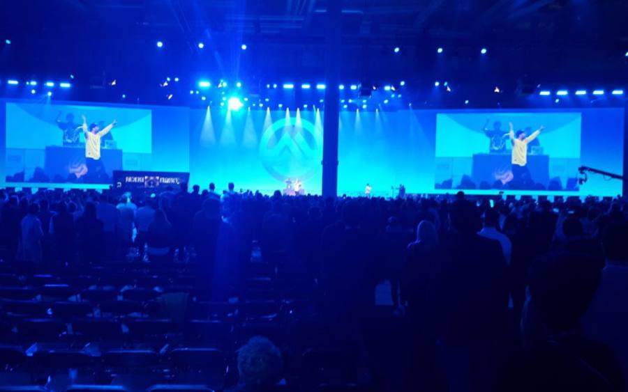 Rapper Marteria bei den Online Marketing Rockstars