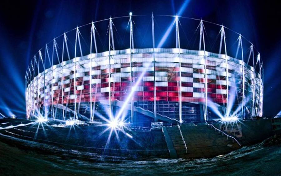 Osram, Nationalstadion in Warschau