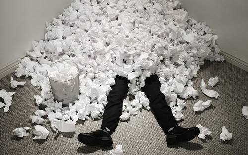 Papierberg, Bildquelle: Lexmark