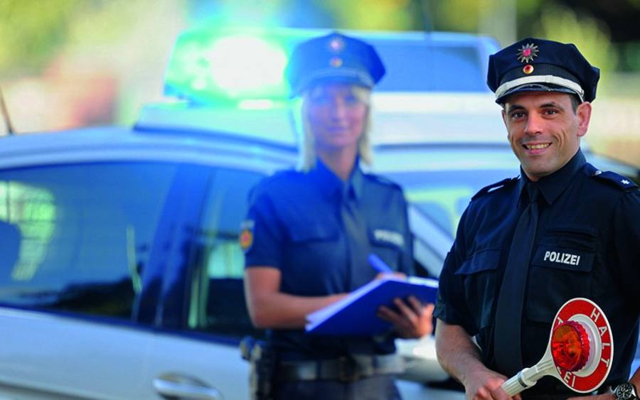 Verkehrspolizisten, Bildquelle: Polizei Bremen