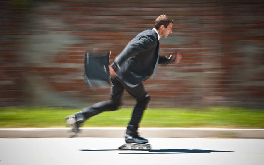 Rollschuhfahrer, Bildquelle: Thinkstock/iStock