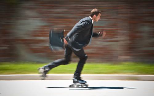 Rollschuhfahrer, Bildquelle: Thinkstock/iStock