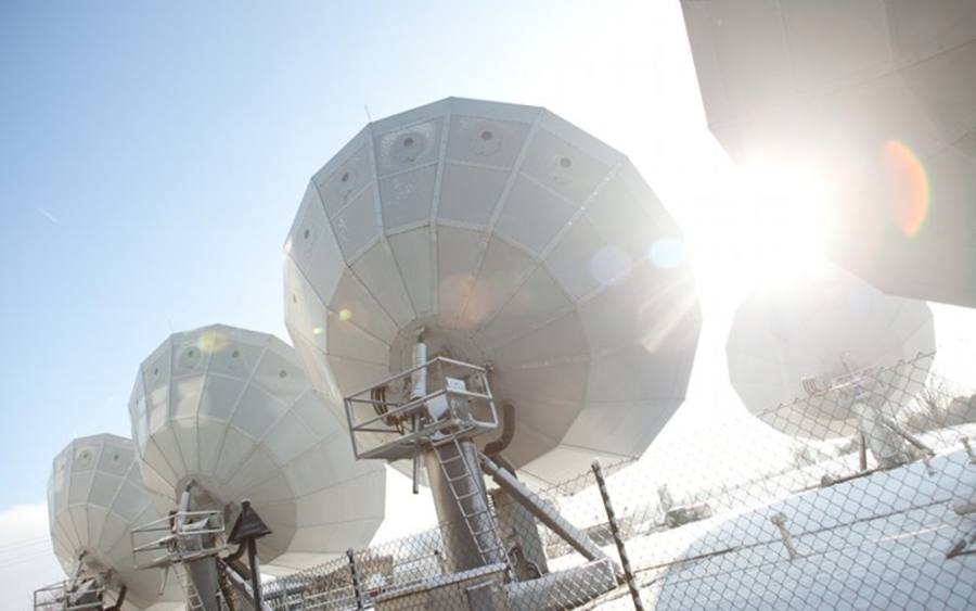 Satellitenschüsseln, Bildquelle: Teleport München