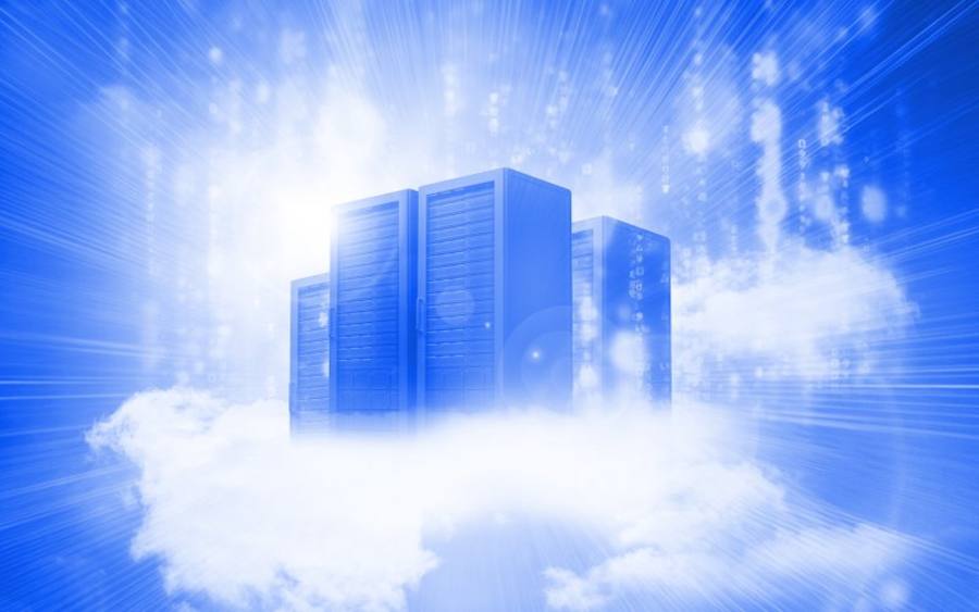 Server auf Cloud (Wolke)