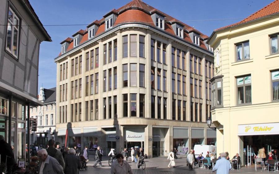 Karstadt-Stammhaus in Wismar, Bildquelle: © Carsten Raum/pixelio.de