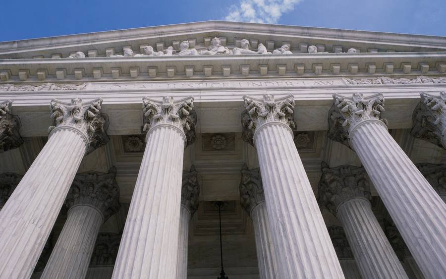 Der Supreme Court in Washington ((Bildquelle: Thinkstock/Purestock))