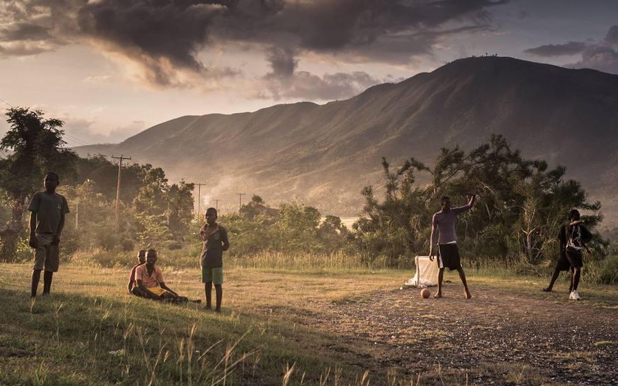 HP hilft Kindern aus Haiti